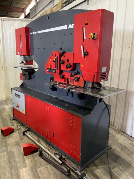 120 TON JMT MODEL IW110/BTD HYDRAULIC IRON WORKER: STOCK #81069