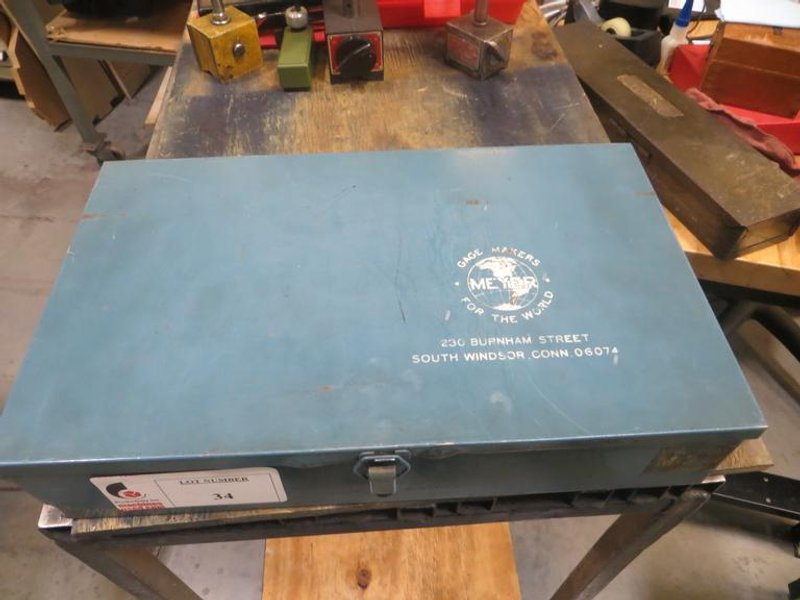 Meyer M-2 Minus Pin Gauge Set.251-500- Auction Item