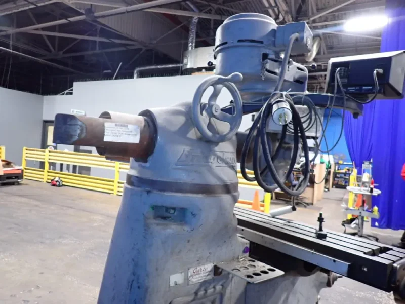 BRIDGEPORT 42" X 9" VERTICAL MILL