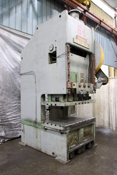 150 TON NIAGARA MODEL #SG2-150-60-36 DOUBLE CRANK GAP FRAME PRESS: STK