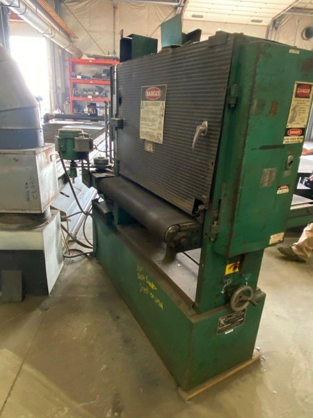 36&quot; TIMESAVER 137-1HDM DRY BELT GRINDER/SANDER. STOCK # 1162221