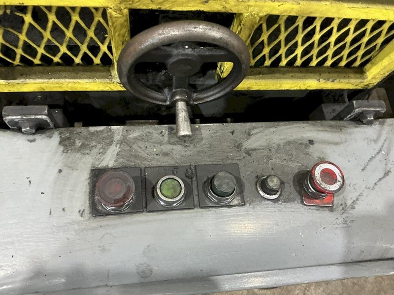 20 TON IOWA PRECISION MODEL #HP20T HUYDRAULIC CUTOFF PRESS with DIE ACCELERATOR AND BECK CONTROLS: YOBRO #25049