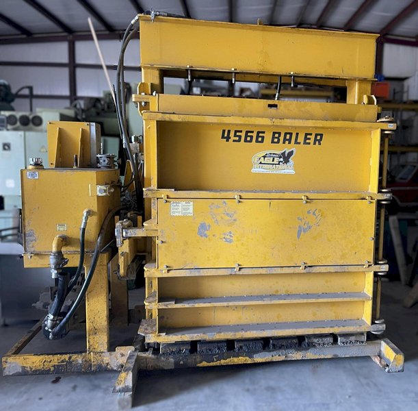 Brehmer Eagle International 4566 Tire Baler High Efficiency Low Horse Power Engines