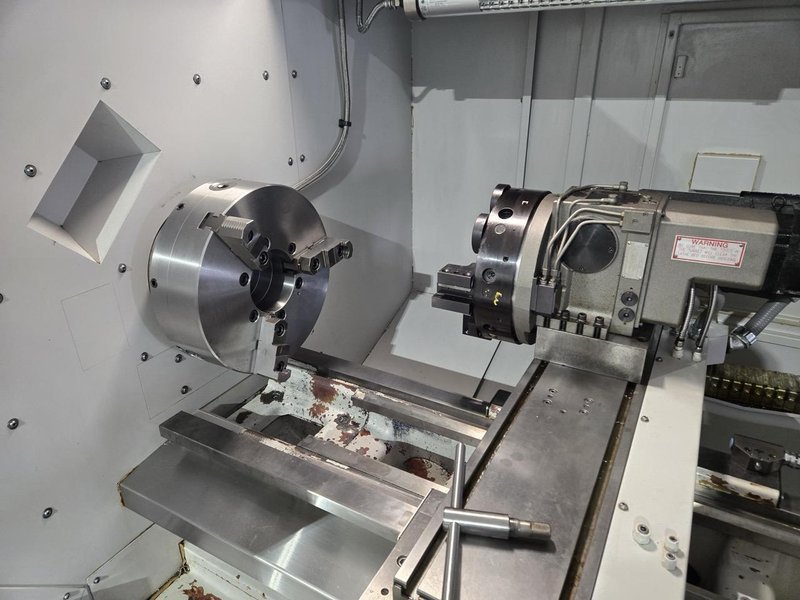 Milltronics ML22 CNC Lathe, 2006 – Tailstock, Live Tooling, C-Axis
