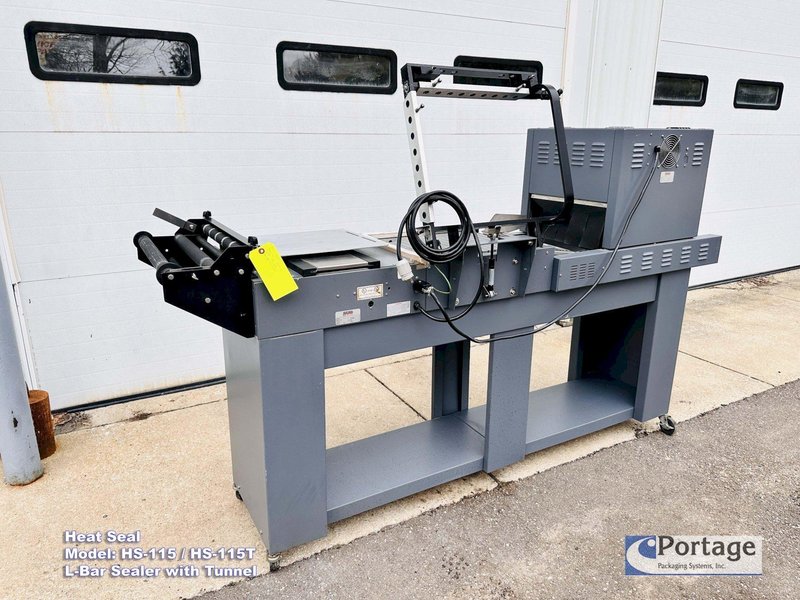 HEAT SEAL Model: HS-115 &amp; HS-115T  ||  Combination L-Bar Sealer &amp; Heat Tunnel