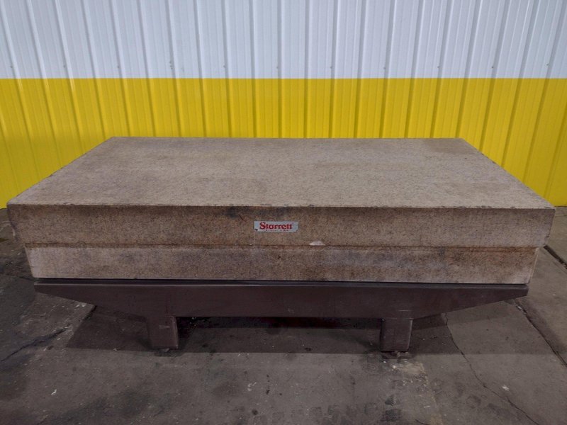 8&#039; X 4&#039; X 16&quot; STARRETT CRYSTAL PINK SURFACE PLATE: STOCK #19055