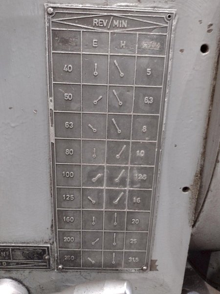 38&quot; X 120&quot; POREBA MODEL TPL-90/M *** 12&quot; HOLLOW SPINDLE *** ENGINE LATHE: STOCK #18538