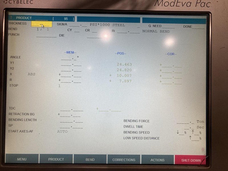 400 Ton x 10′ Wysong FAB400-120 Hydraulic Press Brake, 1998 – Videos Available