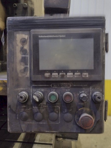200 TON SUTHERLAND MODEL #MARK-220 GAP FRAME PRESS 4" STROKE NEW 2014 : YOBRO #25700