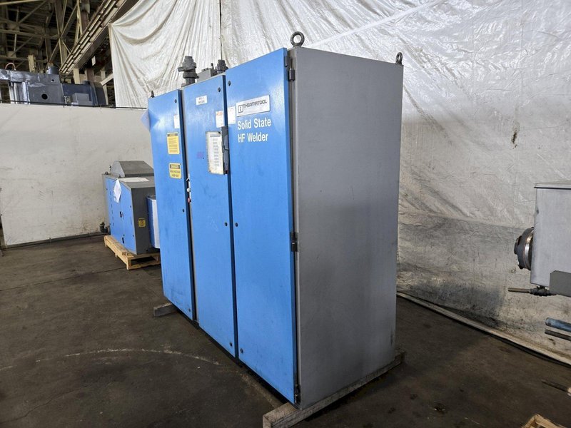 300 K.W. THERMATOOL SOLID STATE HIGH FREQUENCY WELDER. STOCK # 0758126