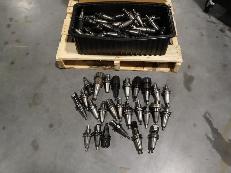 Large Assortment Of BT-30 Tool Holders- Auction Item