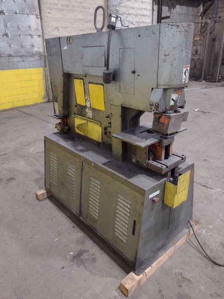 88 TON SPARTAN MODEL #IW77D HYDRAULIC IRONWORKER: STOCK #19243