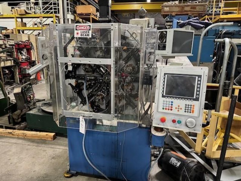 NUCOIL CNC COMPUTERIZED SPRING MACHINERY CNC SPRING FORMER