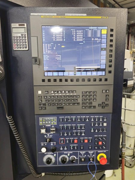 Hwacheon HI-TECH 230BL-YSMC CNC Turning Center, 3500 RPM, Live Tooling, 3-Jaw Chuck, 12 Pos. Turret, Fanuc, Imeca Bar Feeder, New 2021