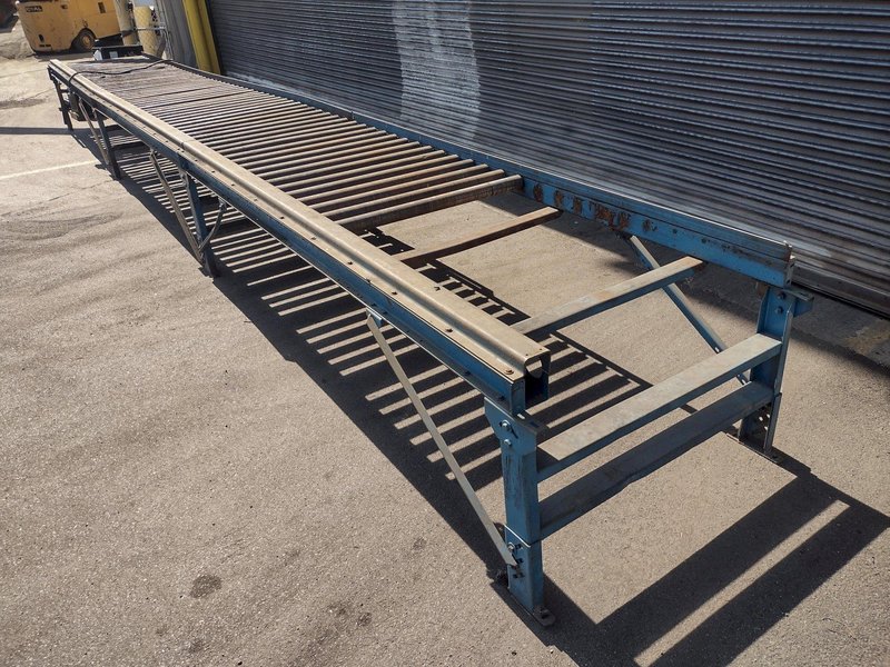 42&quot; X 360&quot; INFEED ROLLER CONVEYOR: STOCK #23679
