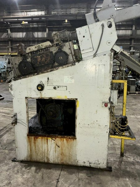 30,000 LBS X 36" PERFECTO COIL FEED LINE, COIL REEL UNCOILER &amp; STRAIGHTENER: YOBRO #24871