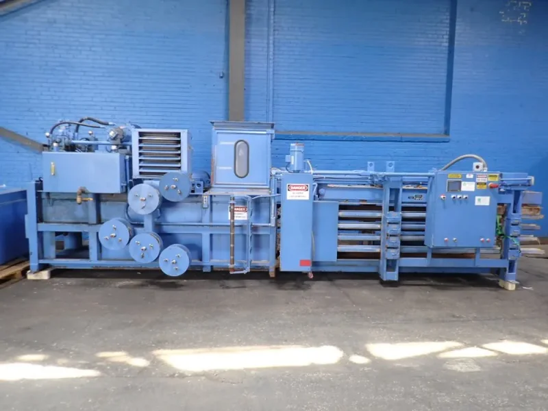 MAREN ENGINEERING CORP 30" X 150" X 36" HORIZONTAL BALER  -  72-0E/100R