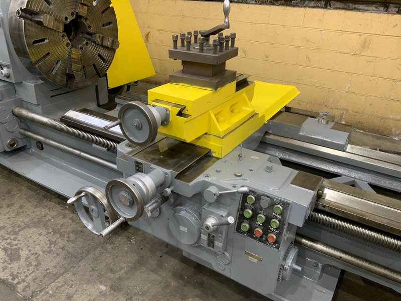 38" X 92" POREBA GAP BED ENGINE LATHE: STOCK #80622
