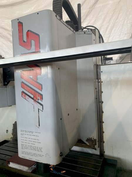 HAAS VF-3/40 4-AXIS CNC VERTICAL MACHINING CENTER. STOCK # 0206922