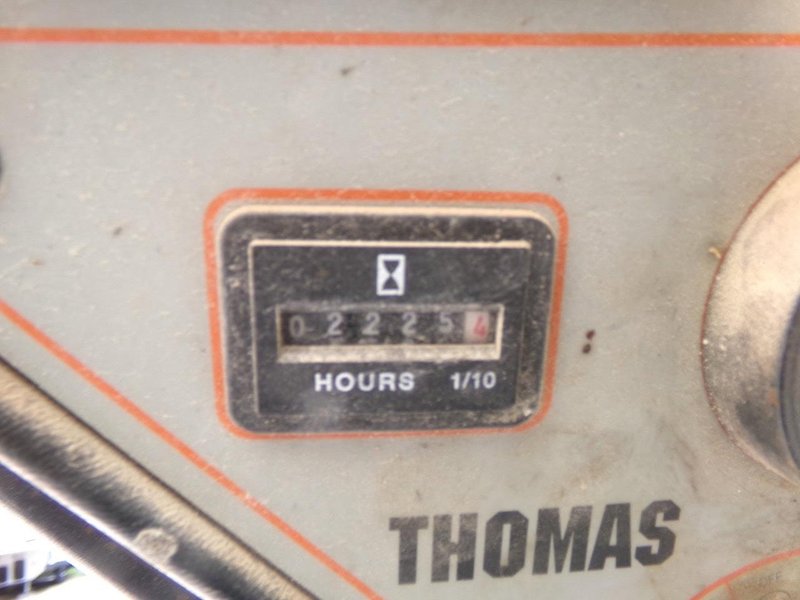 Thomas T250 Skid Steer Loader, 2008 – 87 HP Kubota Diesel, 2,500-Lb Lift Capacity, Auxiliary Hydraulics