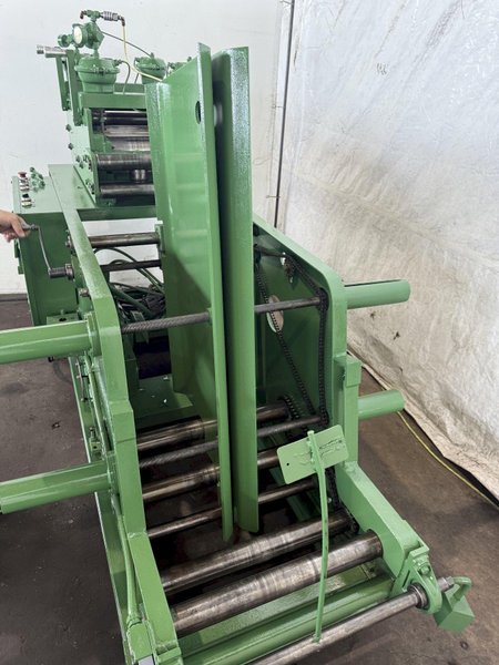 8,000 LB X 18" X .187" REGAL COIL CRADLE &amp; STRAIGHTENER. STOCK #1227024