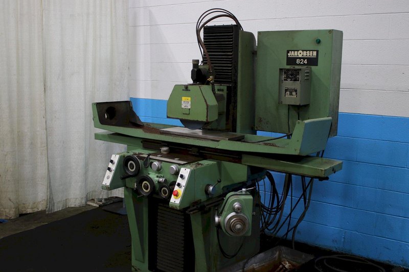 8" X 24" JACOBSON HORIZONTAL SURFACE GRINDER: STOCK #75606