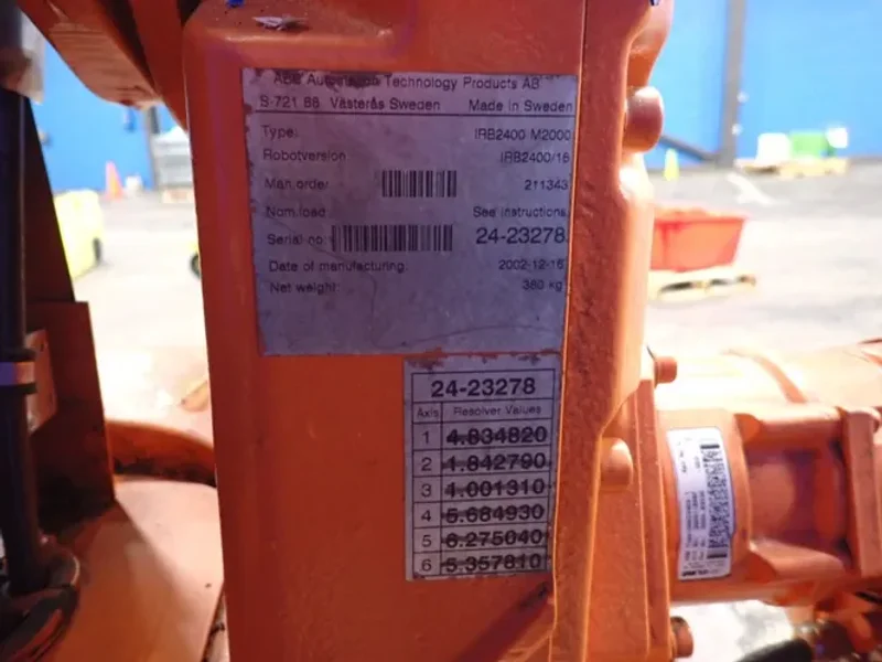 ABB ROBOT  -  VIRB2400 M2000