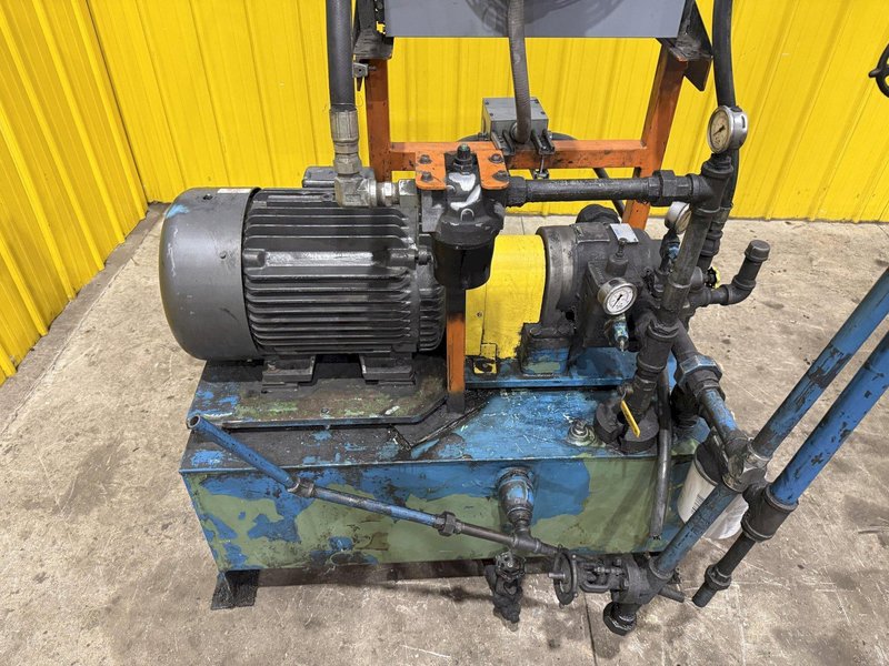 15 HP HYDRAULIC POWER UNIT INCLUDING TANK AND CHILLER : YOBRO #25414