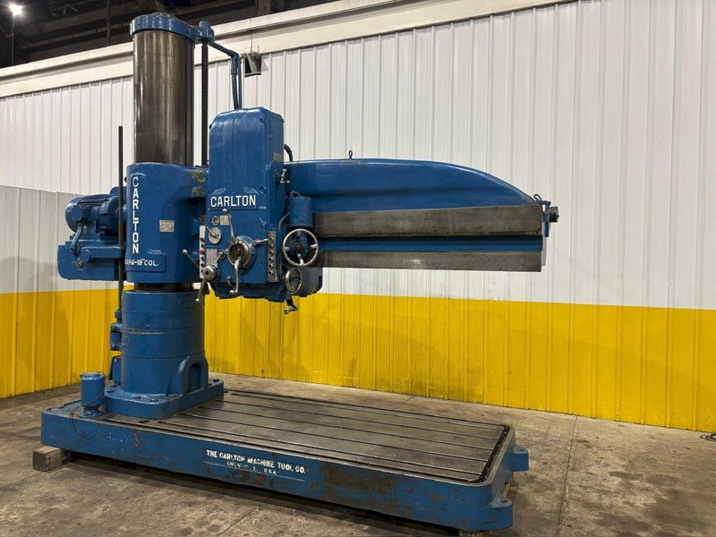 8&#039; x 19&quot; CARLTON MODEL #4A RADIAL ARM DRILL: YOBRO #24183