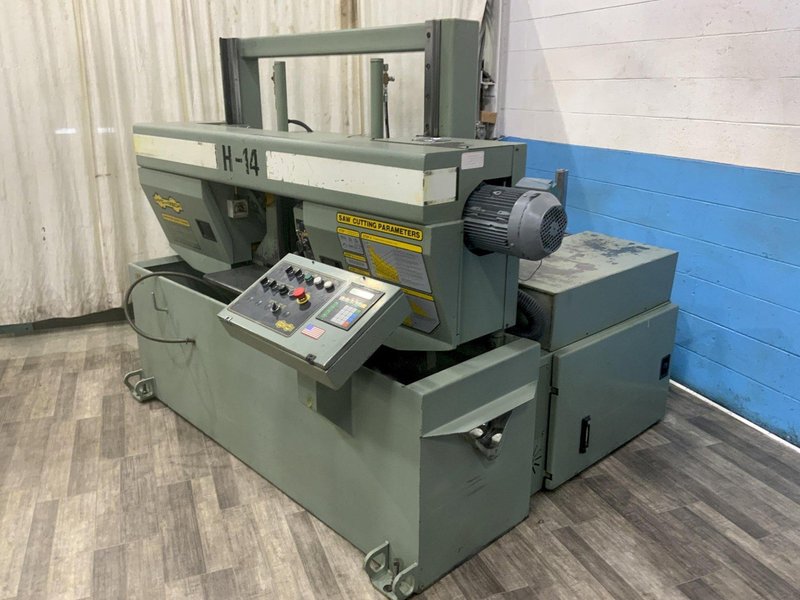 14" X 14" HYD-MECH MODEL H-14 HORIZONTAL BAND SAW: STOCK #81079