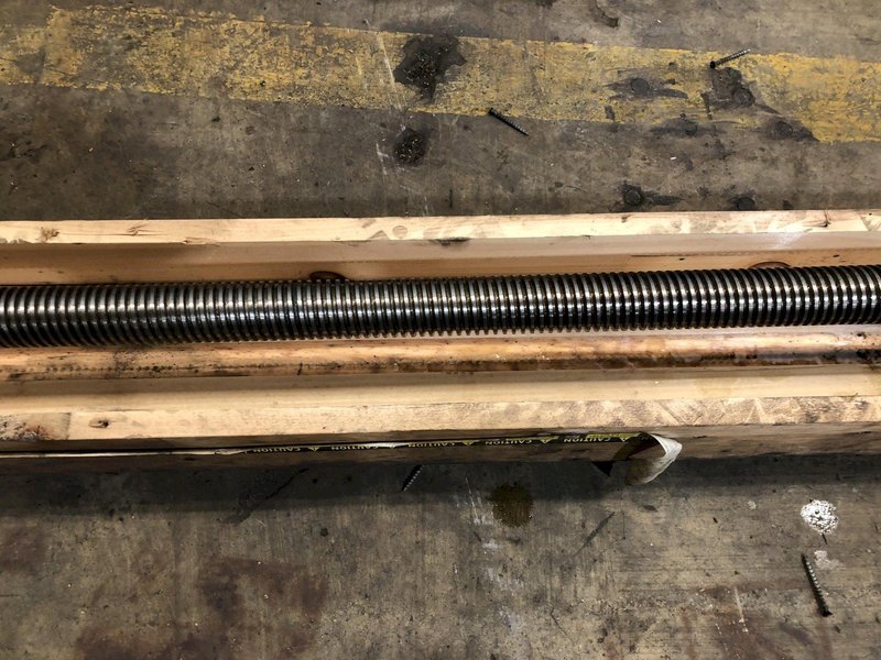 95-1/2&quot; X 1-1/8&quot; BALL SCREW: STOCK #14303