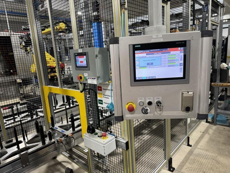 Grob G552 CNC Horizontal Machining System (3) Machines, Fanuc Robots, 12K RPM, HSK-63, 120 ATC, Siemens 840DSL, New 2022