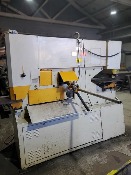 100 Ton Geka Hydracrop 100/SD Ironworker, 2002 – Press Brake, Notching