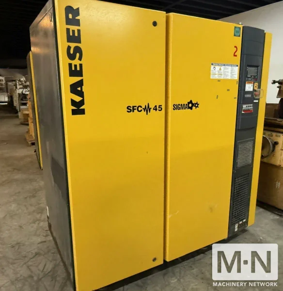 60 HP Kaeser SFC 45 Rotary Screw Air Compressor