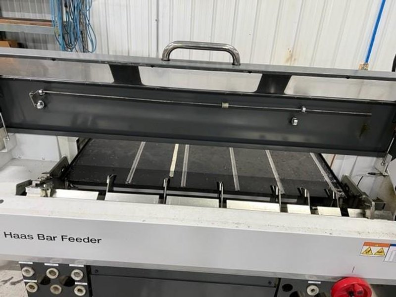 Haas ST-20 CNC Lathe with Haas Bar Feeder For Sale - 2016