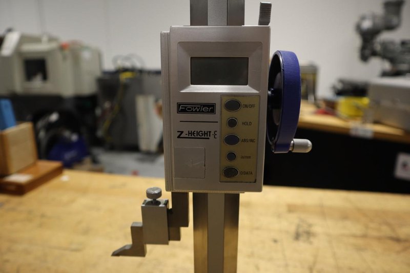 Fowler Z Height E Electronic 12" Height Gage, LCD Display- Auction Item