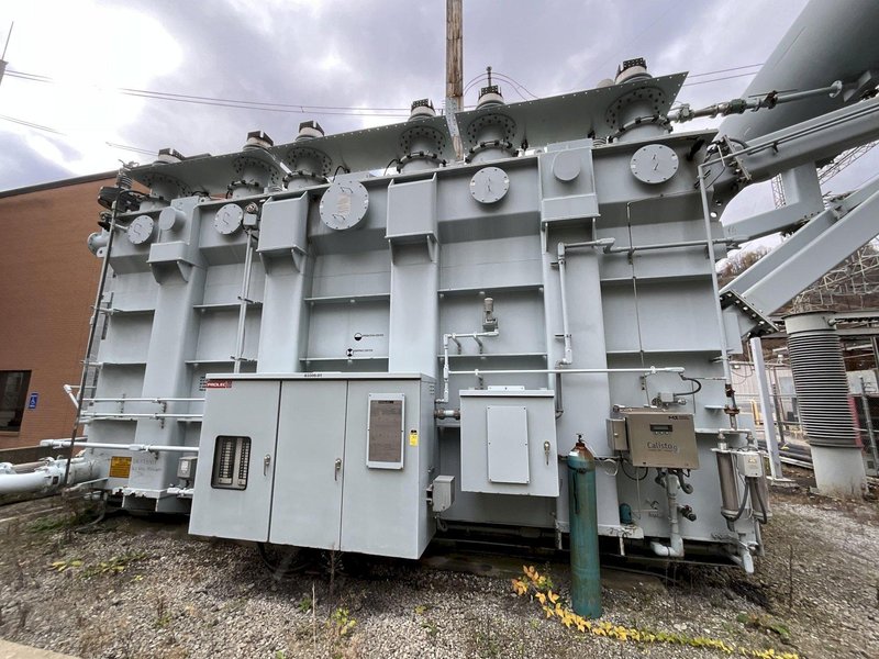 now available New never in service Prolec three phase transformer 808000 kva, 345000y/199185 hv, 19500 lv, class odaf