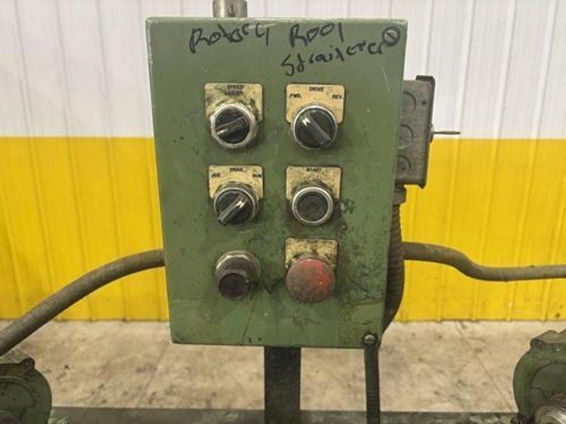 5/16" TURNER MACHINES MODEL #912.5 ROTARY ROLL STRAIGHTENER (14611)