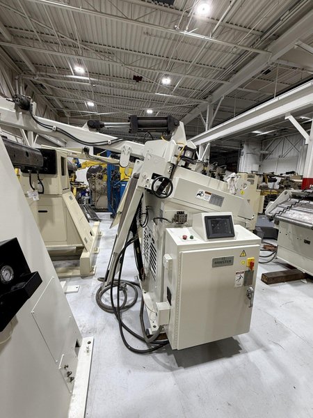 15,000 lbs. x 26&quot; Wide Minster Conventional Servo Coil Feed Line, Year 1997