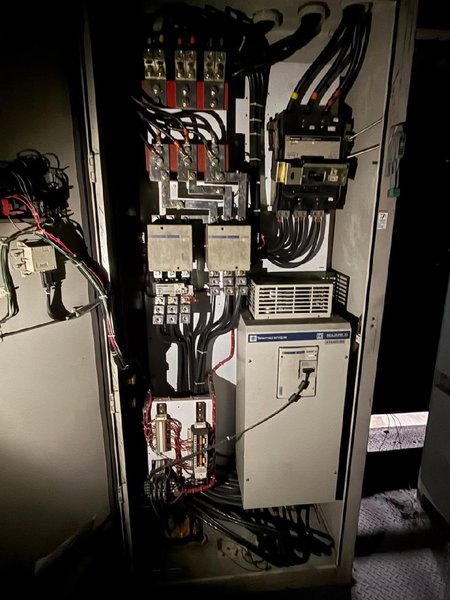 control panel with Square D  telermac enique soft start and disconnect
