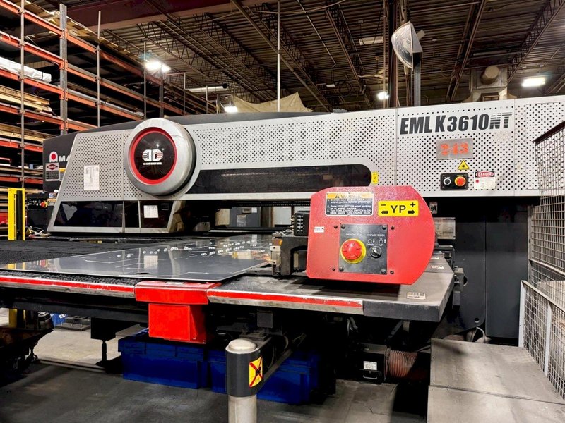 Amada EMLK 3610NT Laser/Punch Combo