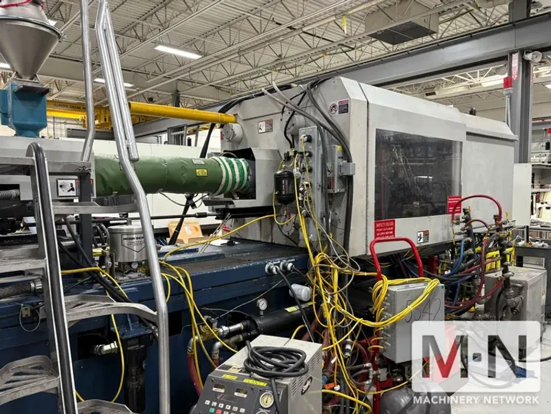 300 TON 40.3 OZ VAN DORN MODEL 300HT-1920 INJECTION MOLDING MACHINE MFG NEW 2000