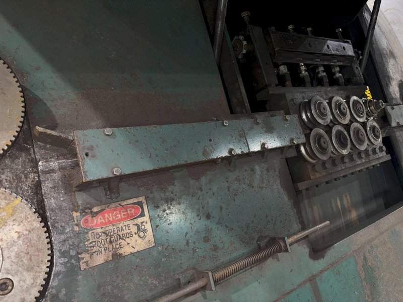 #5 (5/8&quot;) KRB MODEL #1016 ROTARY STIRRUPMATIC CNC REBAR BENDER &amp; SHEAR: STOCK #23189