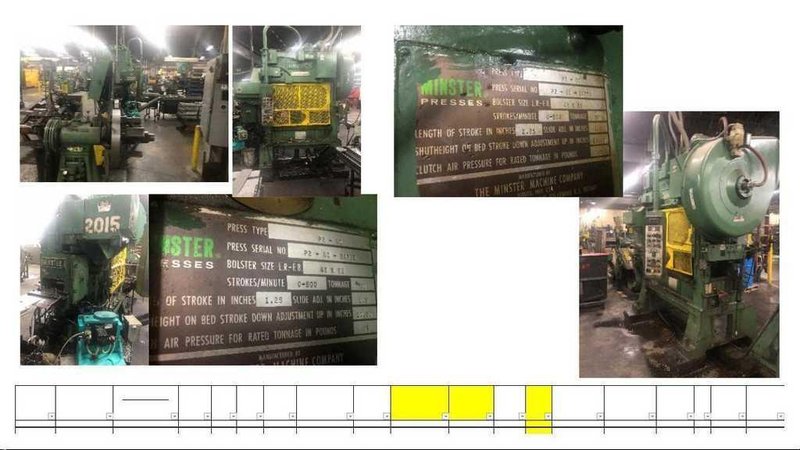 Press Feed Line, Minster, 60 Ton