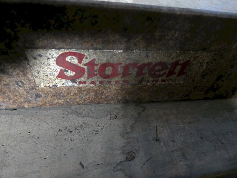 18" X 18" STARRETT GRANITE SURFACE PLATE STOCK# 0652526
