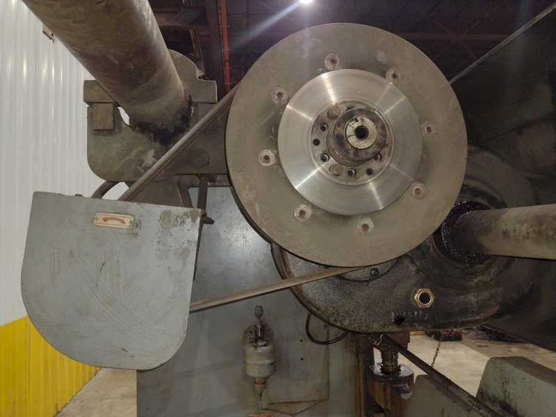 36 TON X 8' NIAGARA MODEL #1B36-6-8 MECHANICAL PUNCH PRESS: STOCK #23465