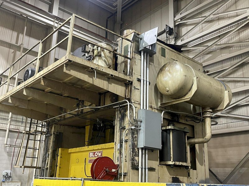600-ton Blow Press SE4-600-120-84 Straight Side Metal Stamping Press, Year 1987, Rebuild In Process