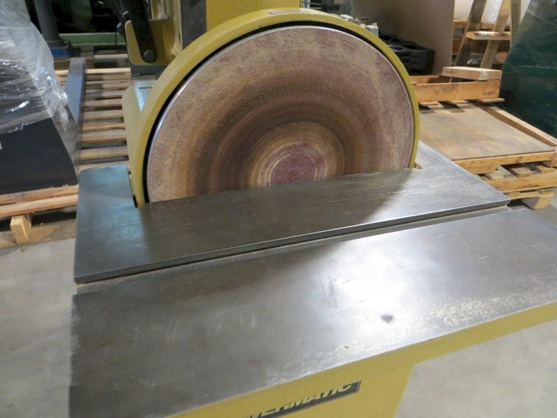 LIKE NEW POWERMATIC BELT/DISC SANDER 6&quot; X 48&quot; SANDING BELT, 12&quot; DISC, MODEL: BD31A