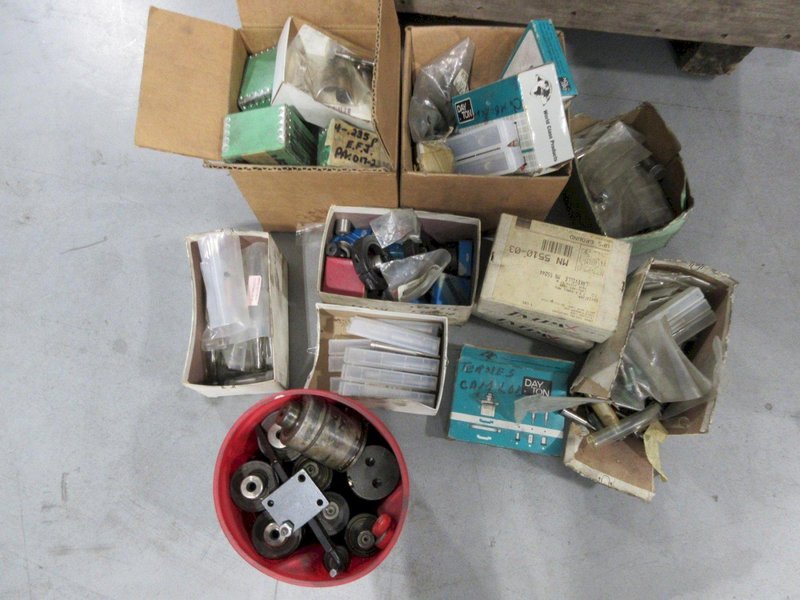 Mold and Die Assorted Springs, Punches, Pins and Other Hardware, Small Crate Full- Auction Item