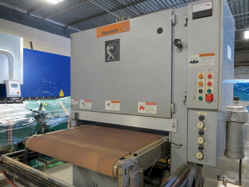 TIMESAVERS 137-1HP75 COMBINATION HEAD WIDE BELT SANDER